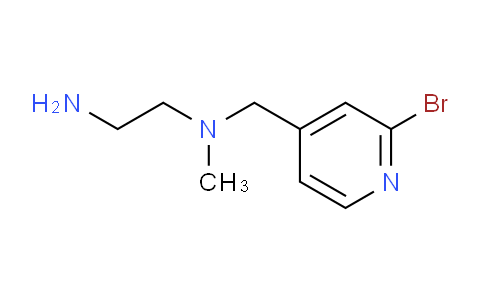 CAS No. 1353960-23-2, N1-((2-Bromopyridin-4-yl)methyl)-N1-methylethane-1,2-diamine