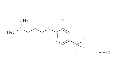CAS No. 1220037-84-2, N1-(3-Chloro-5-(trifluoromethyl)pyridin-2-yl)-N3,N3-dimethylpropane-1,3-diamine hydrochloride