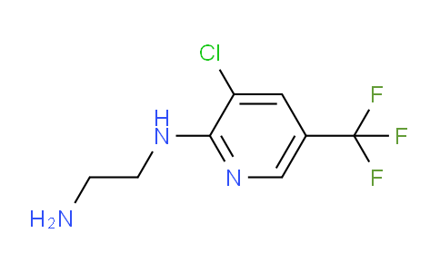 CAS No. 219478-19-0, N1-(3-Chloro-5-(trifluoromethyl)pyridin-2-yl)ethane-1,2-diamine