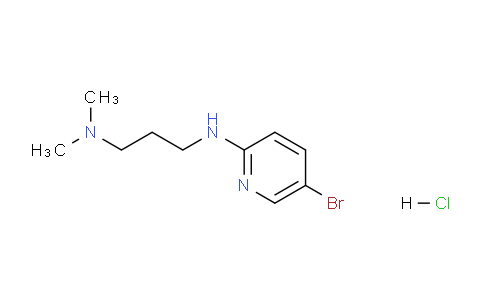 CAS No. 1220029-23-1, N1-(5-Bromopyridin-2-yl)-N3,N3-dimethylpropane-1,3-diamine hydrochloride