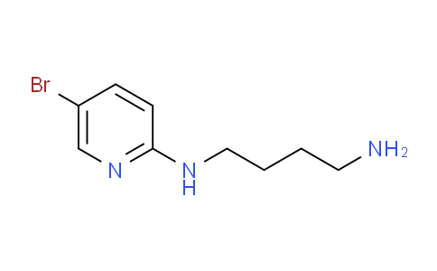 CAS No. 199522-78-6, N1-(5-Bromopyridin-2-yl)butane-1,4-diamine