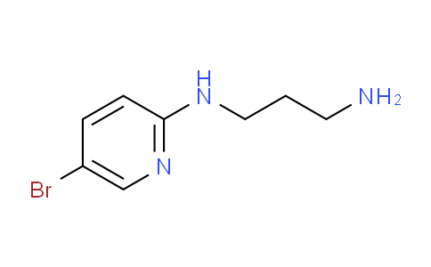 CAS No. 92993-40-3, N1-(5-Bromopyridin-2-yl)propane-1,3-diamine