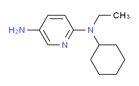 CAS No. 953904-28-4, N2-Cyclohexyl-N2-ethylpyridine-2,5-diamine