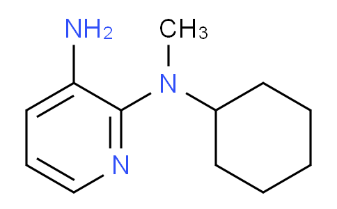 CAS No. 954273-10-0, N2-Cyclohexyl-N2-methylpyridine-2,3-diamine