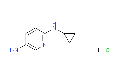 CAS No. 1779128-47-0, N2-Cyclopropylpyridine-2,5-diamine hydrochloride