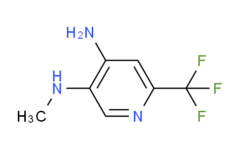 CAS No. 1643139-91-6, N3-Methyl-6-(trifluoromethyl)pyridine-3,4-diamine