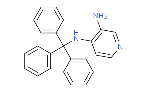 CAS No. 1622290-51-0, N4-Tritylpyridine-3,4-diamine