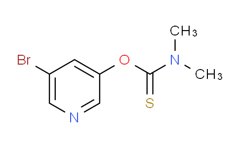 CAS No. 1245563-14-7, O-5-Bromopyridin-3-yl dimethylcarbamothioate