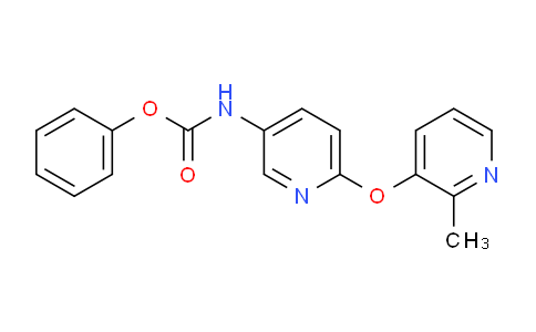 CAS No. 200940-27-8, Phenyl (6-((2-methylpyridin-3-yl)oxy)pyridin-3-yl)carbamate
