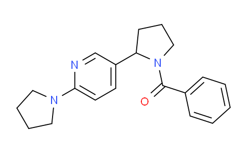 CAS No. 1352491-23-6, Phenyl(2-(6-(pyrrolidin-1-yl)pyridin-3-yl)pyrrolidin-1-yl)methanone