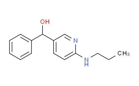 CAS No. 1355223-55-0, Phenyl(6-(propylamino)pyridin-3-yl)methanol