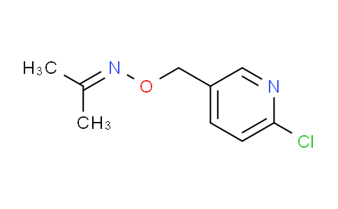 CAS No. 307929-00-6, Propan-2-one O-((6-chloropyridin-3-yl)methyl) oxime