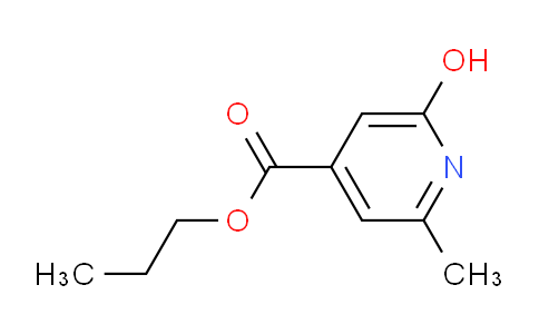 CAS No. 40975-42-6, Propyl 2-hydroxy-6-methylisonicotinate
