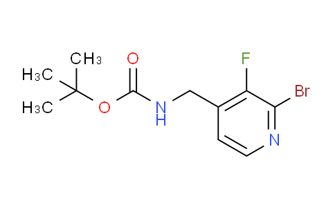 CAS No. 1350885-66-3, tert-Butyl ((2-bromo-3-fluoropyridin-4-yl)methyl)carbamate