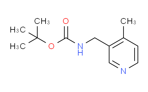CAS No. 1595032-33-9, tert-Butyl ((4-methylpyridin-3-yl)methyl)carbamate