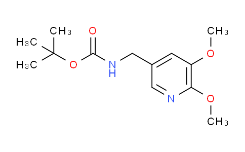 CAS No. 1171919-86-0, tert-Butyl ((5,6-dimethoxypyridin-3-yl)methyl)carbamate