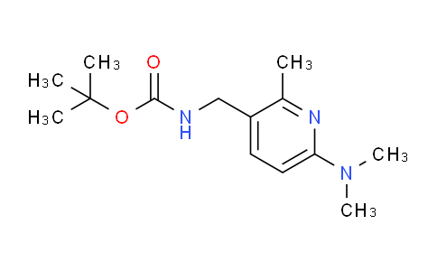 CAS No. 1355188-83-8, tert-Butyl ((6-(dimethylamino)-2-methylpyridin-3-yl)methyl)carbamate