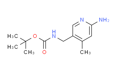 CAS No. 1355190-41-8, tert-Butyl ((6-amino-4-methylpyridin-3-yl)methyl)carbamate