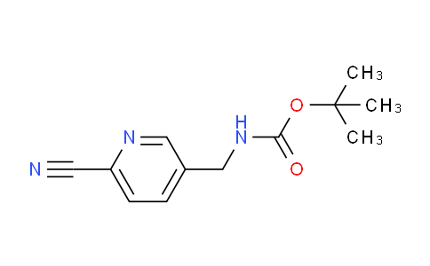 CAS No. 302341-61-3, tert-Butyl ((6-cyanopyridin-3-yl)methyl)carbamate
