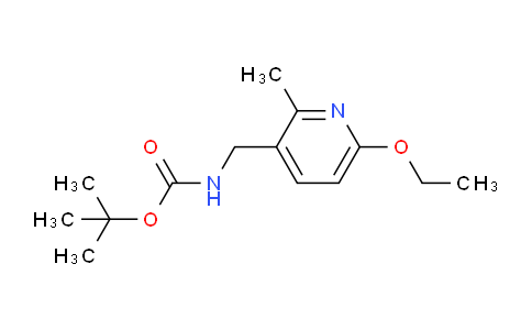 CAS No. 1355189-35-3, tert-Butyl ((6-ethoxy-2-methylpyridin-3-yl)methyl)carbamate