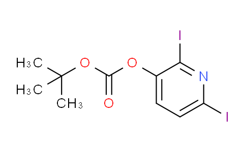DY664024 | 1138444-12-8 | tert-Butyl (2,6-diiodopyridin-3-yl) carbonate