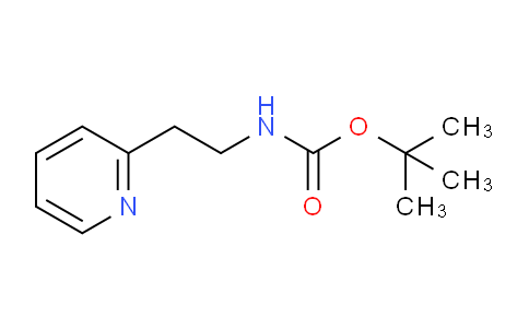CAS No. 143185-43-7, tert-Butyl (2-(pyridin-2-yl)ethyl)carbamate