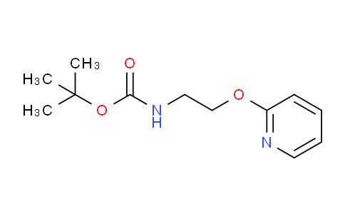 CAS No. 1029715-22-7, tert-Butyl (2-(pyridin-2-yloxy)ethyl)carbamate