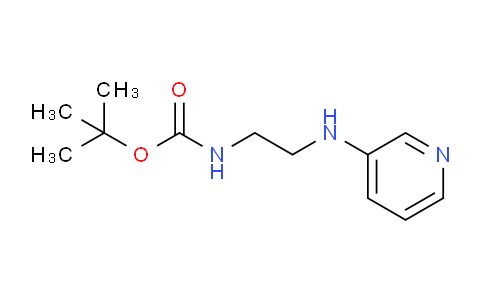 CAS No. 1694232-96-6, tert-Butyl (2-(pyridin-3-ylamino)ethyl)carbamate
