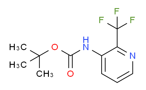 CAS No. 1253654-52-2, tert-Butyl (2-(trifluoromethyl)pyridin-3-yl)carbamate