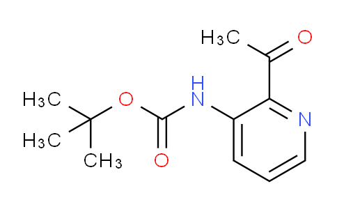 CAS No. 1260677-33-5, tert-Butyl (2-acetylpyridin-3-yl)carbamate