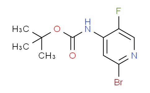 CAS No. 1374651-93-0, tert-Butyl (2-bromo-5-fluoropyridin-4-yl)carbamate