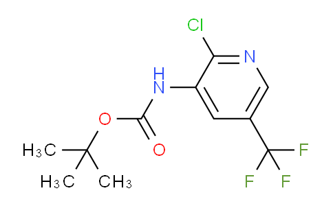 1820707-62-7 | tert-Butyl (2-chloro-5-(trifluoromethyl)pyridin-3-yl)carbamate