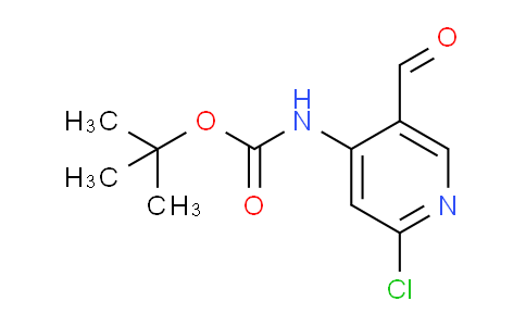 CAS No. 1956381-87-5, tert-Butyl (2-chloro-5-formylpyridin-4-yl)carbamate