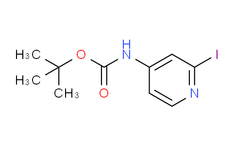 CAS No. 869735-25-1, tert-Butyl (2-iodopyridin-4-yl)carbamate