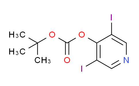 CAS No. 1186311-08-9, tert-Butyl (3,5-diiodopyridin-4-yl) carbonate