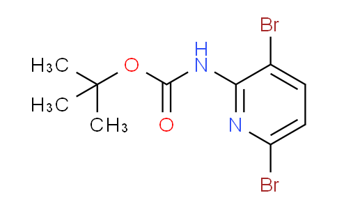 CAS No. 1823269-76-6, tert-Butyl (3,6-dibromopyridin-2-yl)carbamate