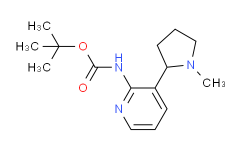 MC664063 | 1352514-89-6 | tert-Butyl (3-(1-methylpyrrolidin-2-yl)pyridin-2-yl)carbamate