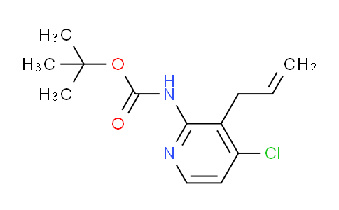 CAS No. 1203499-30-2, tert-Butyl (3-allyl-4-chloropyridin-2-yl)carbamate