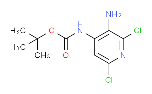 CAS No. 1616434-23-1, tert-Butyl (3-amino-2,6-dichloropyridin-4-yl)carbamate
