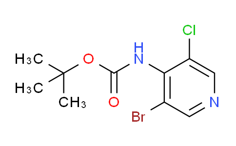 CAS No. 1335057-33-4, tert-Butyl (3-bromo-5-chloropyridin-4-yl)carbamate