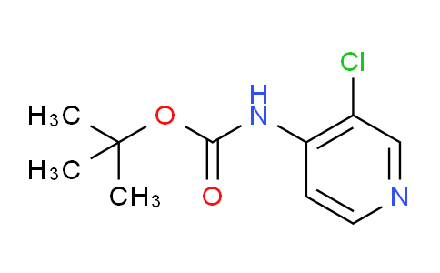 CAS No. 1068976-22-6, tert-Butyl (3-chloropyridin-4-yl)carbamate