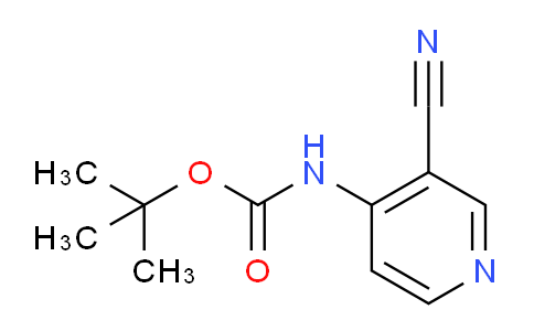 CAS No. 116799-24-7, tert-Butyl (3-cyanopyridin-4-yl)carbamate
