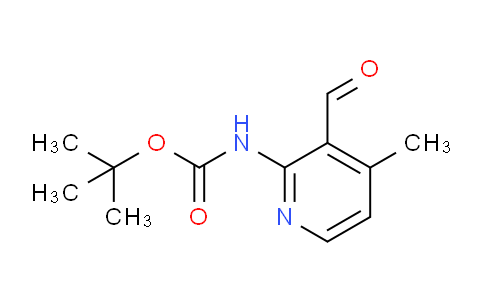 CAS No. 1822844-03-0, tert-Butyl (3-formyl-4-methylpyridin-2-yl)carbamate