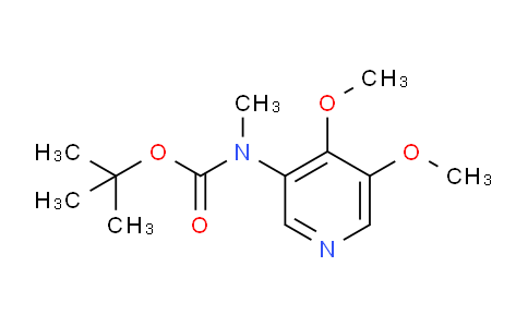 CAS No. 1142191-79-4, tert-Butyl (4,5-dimethoxypyridin-3-yl)(methyl)carbamate