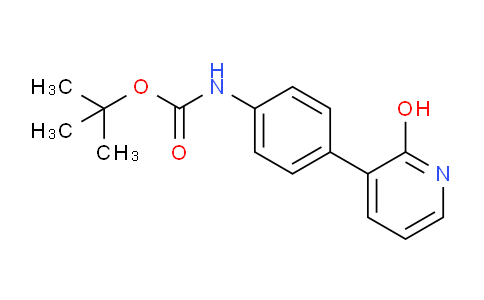 CAS No. 1261896-32-5, tert-Butyl (4-(2-hydroxypyridin-3-yl)phenyl)carbamate