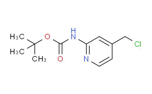 CAS No. 672324-82-2, tert-Butyl (4-(chloromethyl)pyridin-2-yl)carbamate