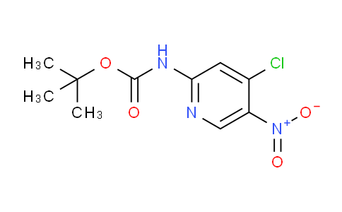 CAS No. 914952-36-6, tert-Butyl (4-chloro-5-nitropyridin-2-yl)carbamate