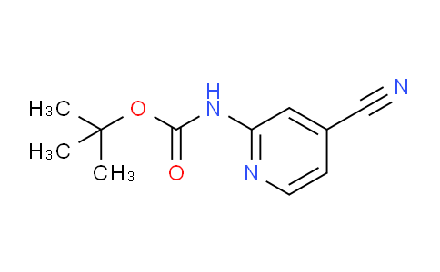 CAS No. 737000-78-1, tert-Butyl (4-cyanopyridin-2-yl)carbamate