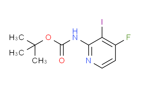 CAS No. 1237535-77-1, tert-Butyl (4-fluoro-3-iodopyridin-2-yl)carbamate