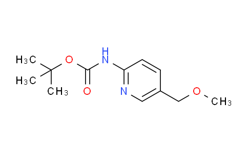 CAS No. 1116339-66-2, tert-Butyl (5-(methoxymethyl)pyridin-2-yl)carbamate